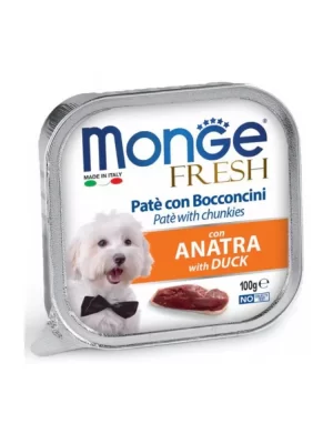 Monge Fresh Pate' Con Anatra Gr 100