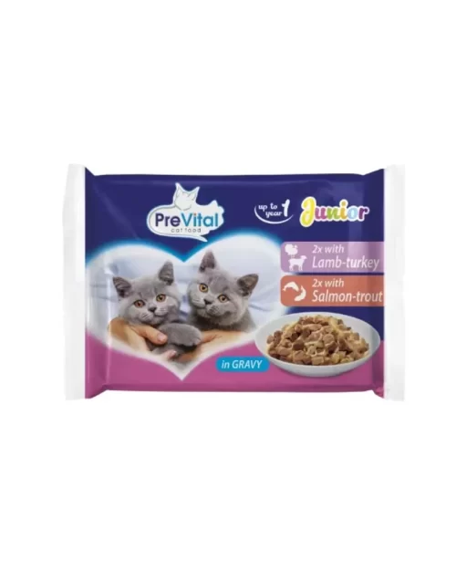 Prevital Multipack Per Gattini 4 Buste X 100 Gr