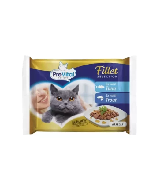 PREVITAL MULTIPACK PER GATTI ADULTI 4 BUSTE X 85 GR
