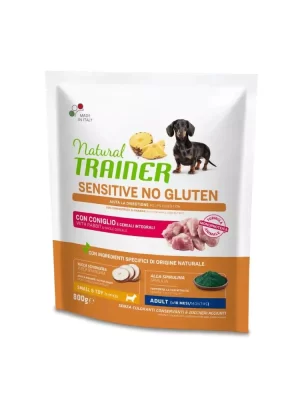Natural Trainer Sensitive Mini Adult Con Coniglio Gr 800 E Kg 2