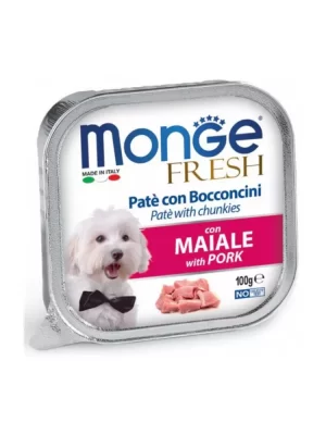 Monge Fresh Pate' Con Maiale Gr 100