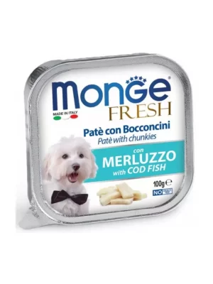 Monge Fresh Pate' Con Merluzzo Gr 100