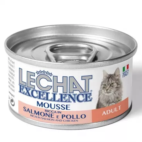 AnyConv.com lechat excellence gatto umido mousse ricca in salmone e pollo adult 500x500 1 - The Animal Shop