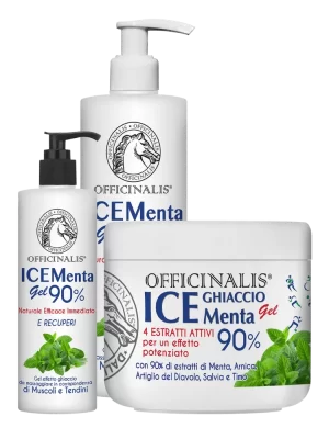 Ice Menta Officinalis - Ghiaccio e Menta Officinalis - Pomata Ice Menta - Crema Ice Menta - Gel Ice Menta