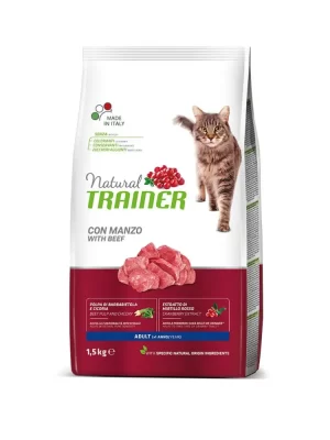 NATURAL TRAINER ADULT CON MANZO FRESCO KG 1,5