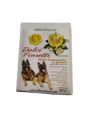 Biscotti Dolci Fioretti Mela Camomilla E Iperico Gr 500