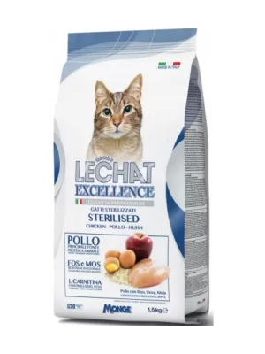 LECHAT EXCELLENCE AL POLLO GATTO STERILIZZATO 1,5KG