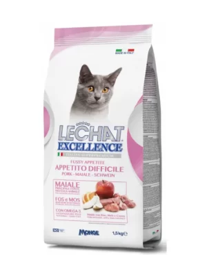 LECHAT EXCELLENCE GATTO APPETTITO DIFFICILE MAIALE 1,5KG