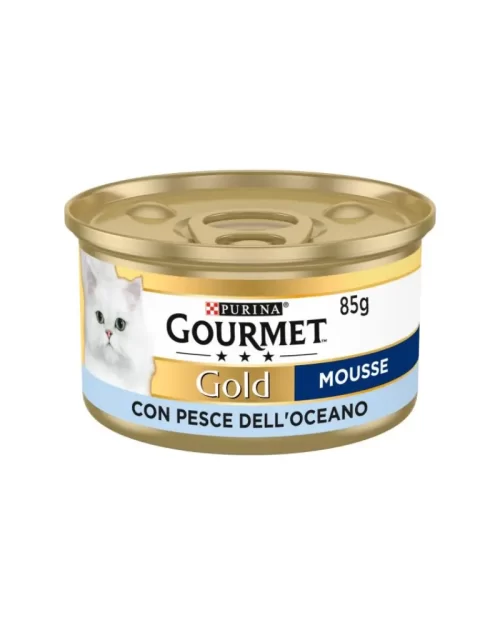 GOURMET GOLD MOUSSE PESCE DELL'OCEANO 85 GR
