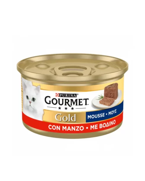 Gourmet Gold Mousse Manzo 85 GR