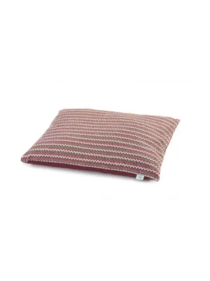 Sacco Minerva Zig Zag Rosso 60 X 80 Cm Cuscino Sfoderabile