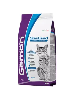 Gemon Sterilizzato con Tonno e Salmone Kg 2
