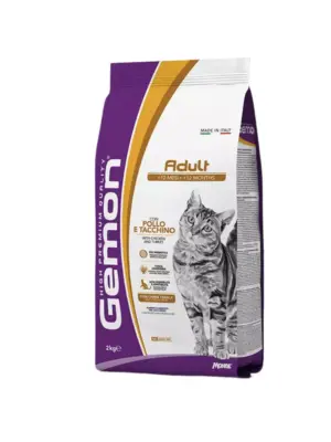 Gemon Adult con Pollo e Tacchino Kg 2