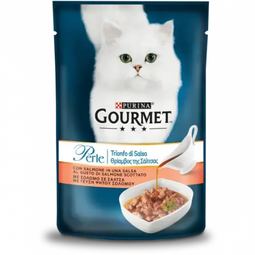 Gourmet Perle al Salmone Trionfo di Salsa Gr 85