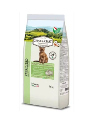 Chat & Chat Sterilized Pollo Kg 2 o Kg 14