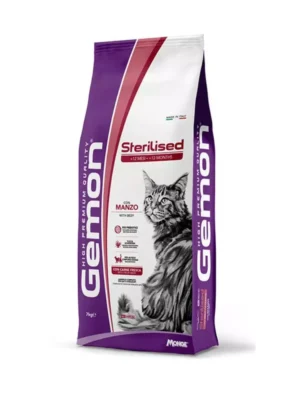 Gemon Sterilizzato con Manzo Kg 7